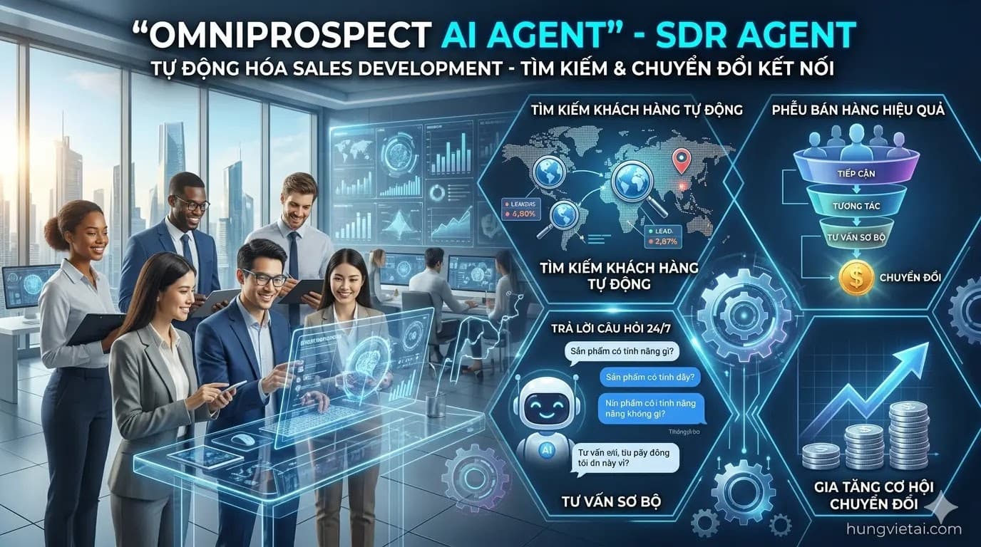Hướng Dẫn Xây Dựng AI Agent Tự Động Tìm Kiếm Và Chăm Sóc Khách Hàng Tiềm Năng